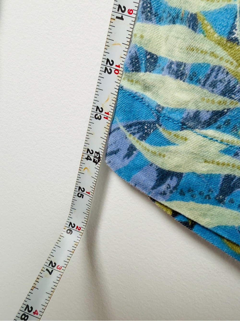 Colette Cropped Linen Wide-Leg Pants in Tropical Blue - Picture 16 of 16